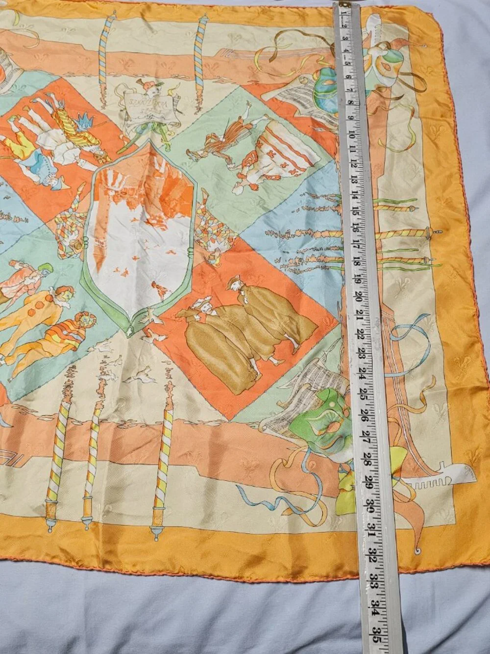 Vintage Hermes Carnavel de Venise/Fetes Venitiennes by Hubert de Watrigant